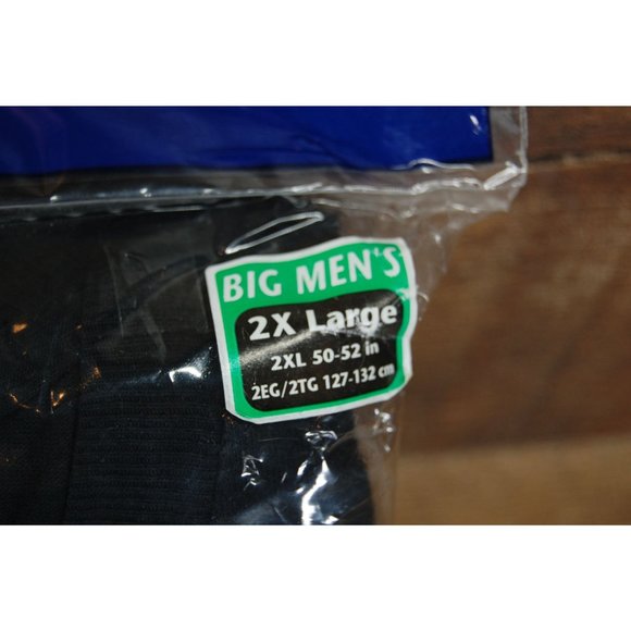 NWT 2006 Hanes (4) Pocket T-Shirts Big Men's 2XL Black Label Free Generous Fit - Picture 2 of 6